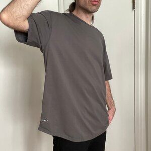 BYLT Premium Basics Drop Cut Lux Short Sleeve T Shirt Men’s XXXL Grey EUC